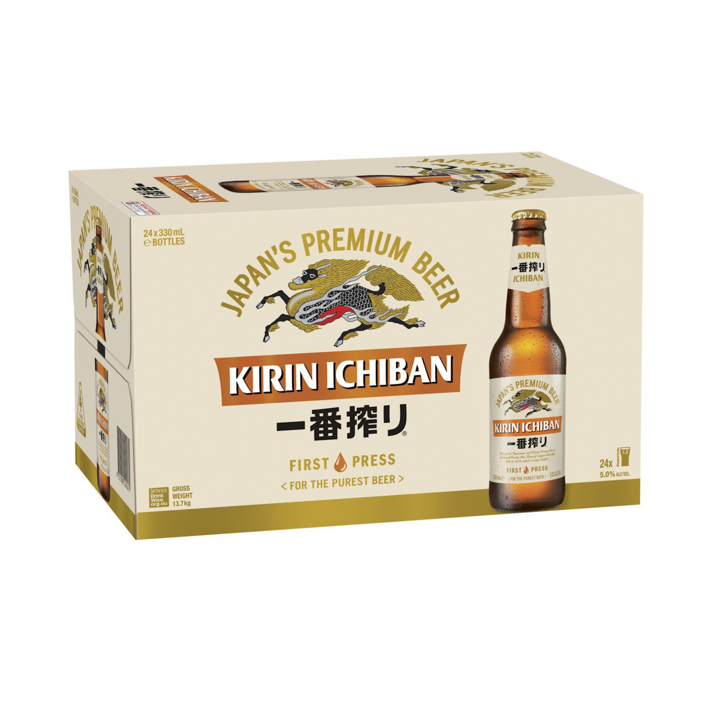 Kirin Ichiban Birra 330 mL (24 Bottiglie)