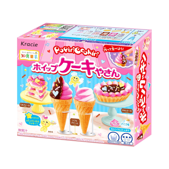 Kracie Foods Poppin’ Cookin “Whipped Cake Shop” 27 g