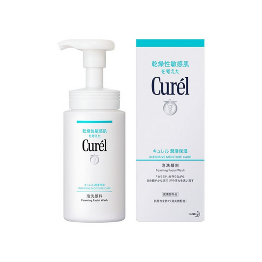 Kao Curél Feuchtigkeitsspendender Schaum-Gesichtsreiniger 150mL