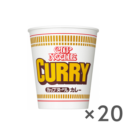 Nissin Cup Noodle Curry 87g ×20 Becher