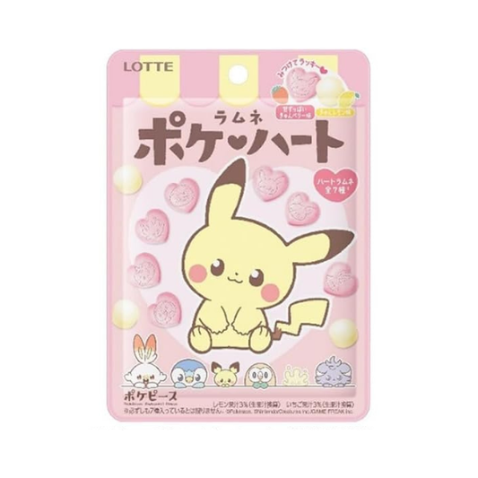 Lotte Poke‑Heart Ramune 40 g