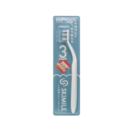 KYOWA Sukimail Compact Gray Oral Cleaning Brush