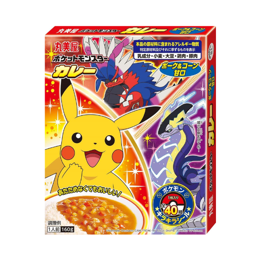 Pokémon Curry - Pork & Vegetables Mild Flavor 120 g (60 g × 2)