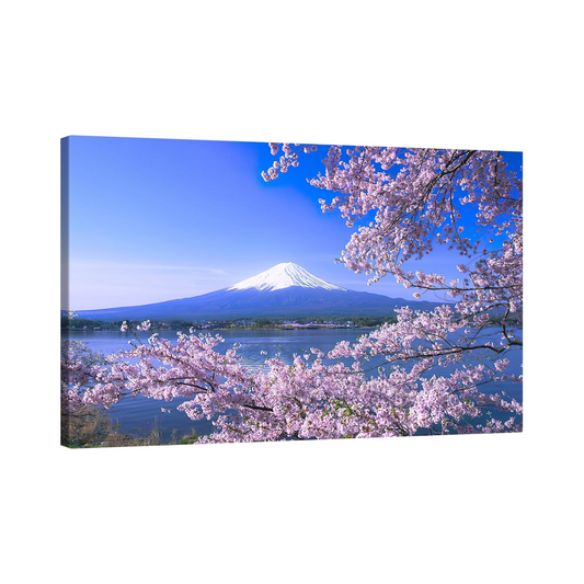 DaMYiHos Panneau artistique Mont Fuji Sakura 40×60cm